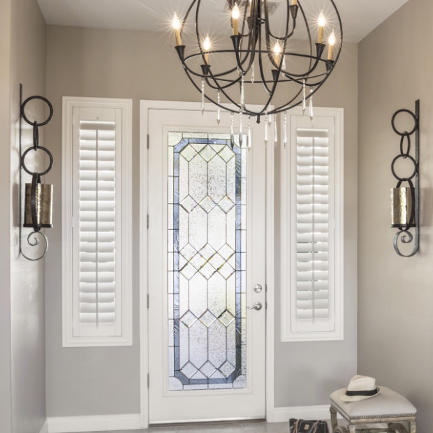 Sidelight shutters in New Brunswick