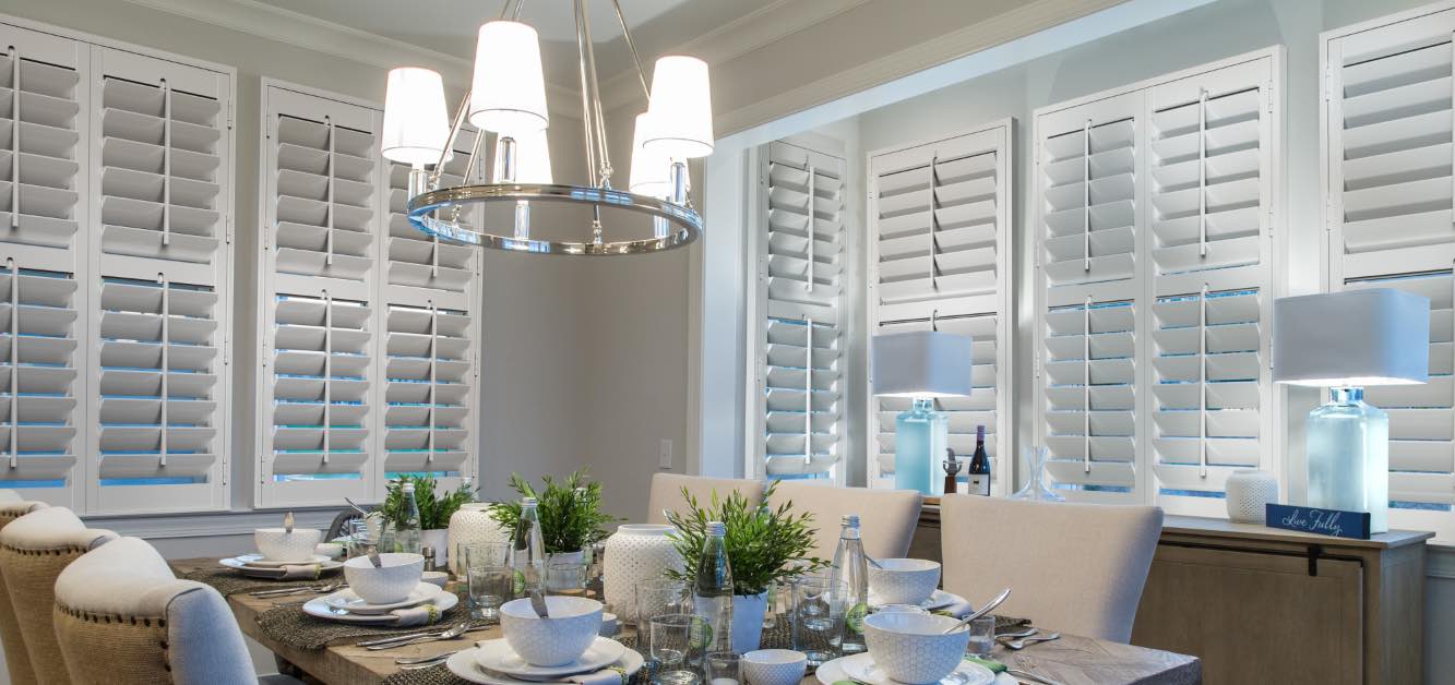 Shutters in a kitchen