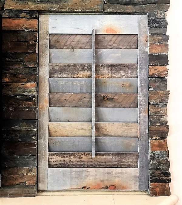 Reclaimed Wood Shutters For Sunburst New Brunswick Nj New Brunswick Recycled Wood Shutter