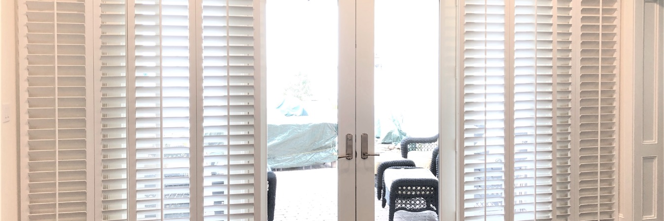 Sliding door shutters in New Brunswick