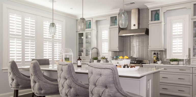 Kitchen Window Treatment Ideas Sunburst Shutters New Brunswick Sunburst Shutters New Brunswick