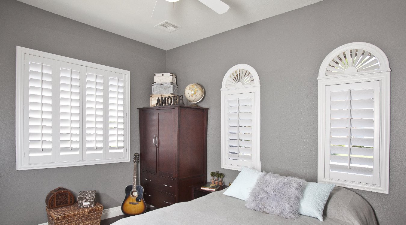 Plantation Shutters In Bedroom