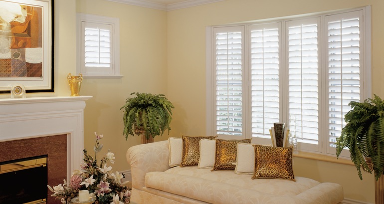 New Brunswick living room shutters