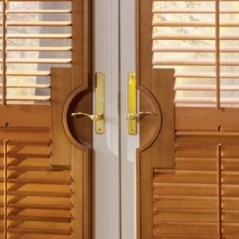 New Brunswick french door handle cutout